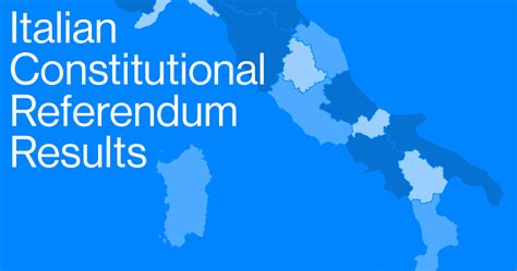 The 2016 Italian Constitutional Referendum: A Seismic Shift in Italy's Political Landscape